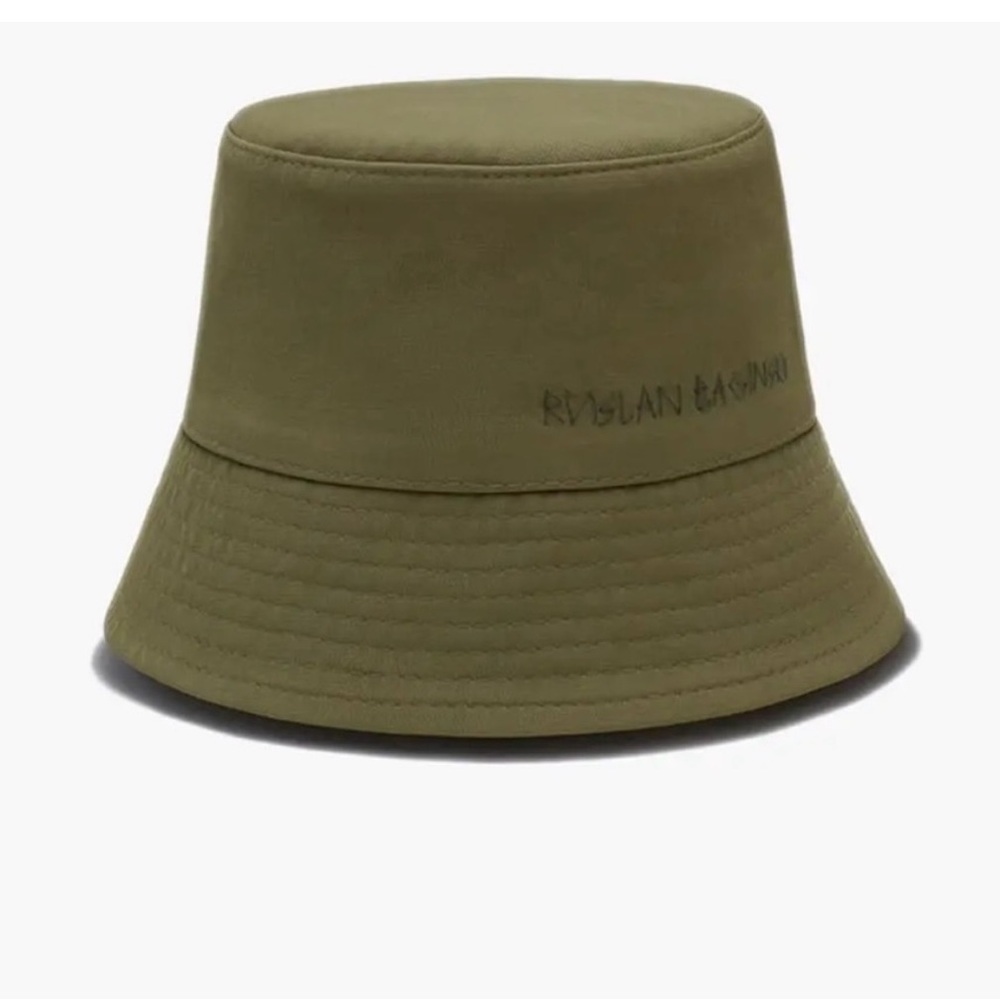 Ruslan Baginskiy Olive Green Bucket Hat